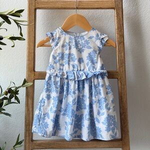 Carter's Blue Floral Casual Dress